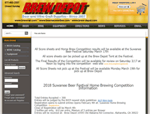 Tablet Screenshot of beernecessities.com